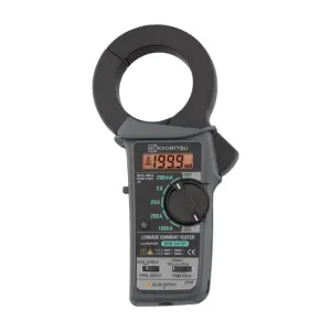 Alicate Amperímetro AC 1000A TRUE RMS para Medição de Corrente de Fuga com Garra de 68mm - KYORITSU 2413R - H104-842 HOMIS