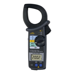 Alicate Amperímetro de Corrente Alternada Pinça AC TRUE RMS 2000A CAT III 600V - Kyoritsu 2002R - H104-190 HOMIS