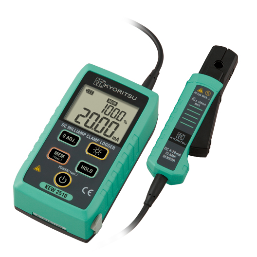 Alicate Mili Amperímetro Datalogger Medidor Loop de Alta Precisão - 2510 - KYORITSU - H104-909 HOMIS
