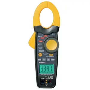 Alicate Volt-Amperímetro CAT III 600V TRUE-RMS - 1000A AC/DC 600V AC/DC -HAL-3347 - HOMIS