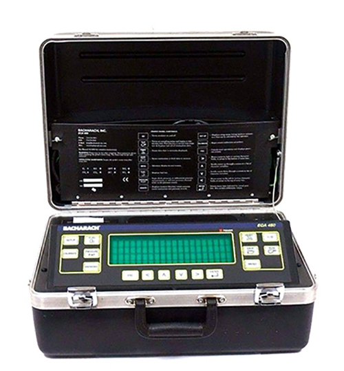 Analisador de Combustão e Emissões O2/CO/NOX/SOX - ECA-450 24-8401 - BACHARACH