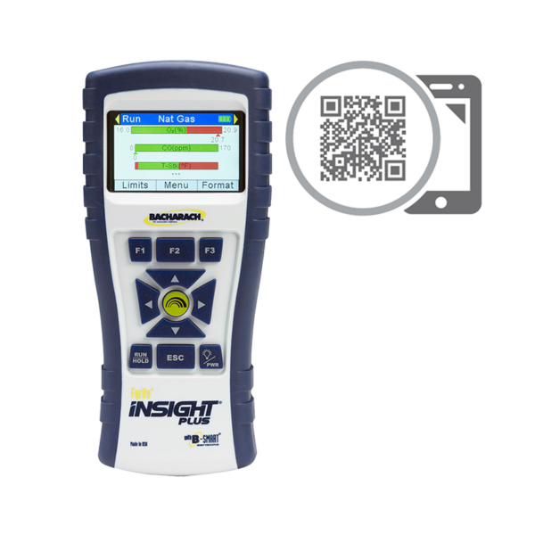 Analisador de Combustão O2/CO COM KIT PRINTER/SOFTWARE - Fyrite Insight+ 24-8518 - BACHARACH