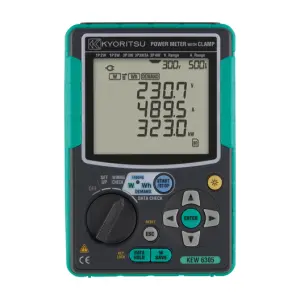 Analisador de Energia TRUE RMS CAT III 600V - 6305 - KYORITSU