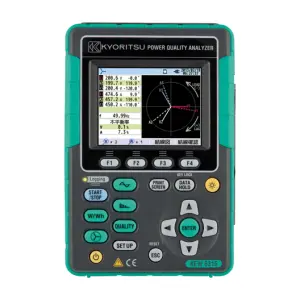 Analisador de Qualidade de Energia True RMS de Alta Precisão CAT IV 300V - 6315 - KYORITSU - HOMIS H104-504