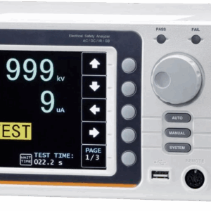 Analisador de Segurança Elétrica HIPOT AC 500VA AC/DC/IR/GB - GPT-15004 - HOMIS - GW Instek