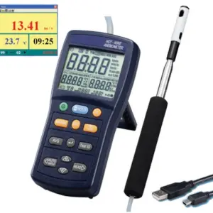 Anemômetro de Fio Quente Portátil - 200A - HOMIS