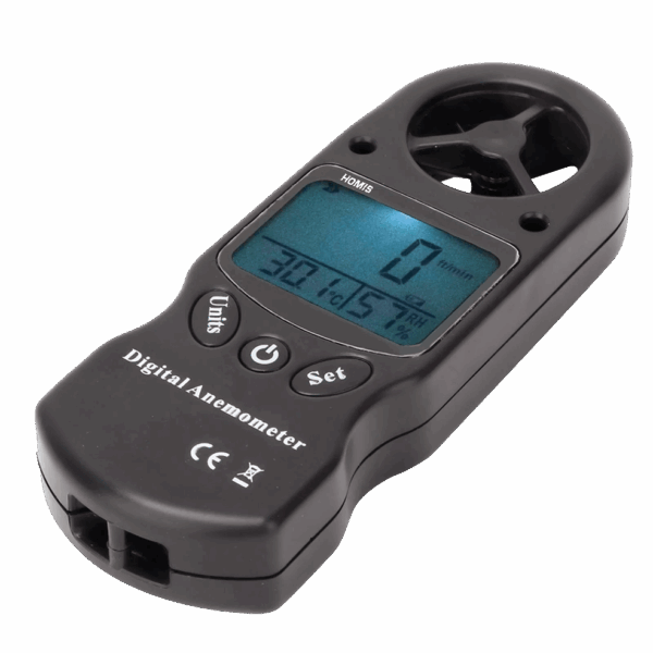 Anemometro Medidor Velocidade Vento Ar