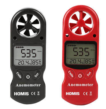 Temperatura e Umidade 30 m/s - HOMIS 102D - H307-003 wind meter anemometer