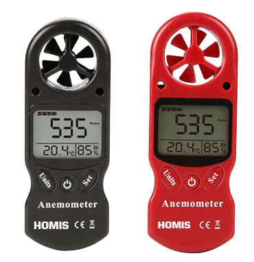 Temperatura e Umidade 30 m/s - HOMIS 102D - H307-003 wind meter anemometer