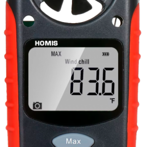 Anemometro Multifunção de Bolso 30 m/s Velocidade