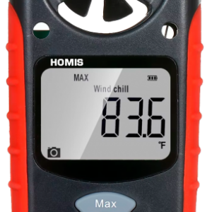 Anemometro Multifunção de Bolso 30 m/s Velocidade
