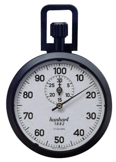Cronômetro Tradicional Analógico de 1 Coroa - 111.0217-00 - HANHART