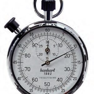 Cronômetro Tradicional Analógico de 2 Coroas - 122.0301-00 - HANHART