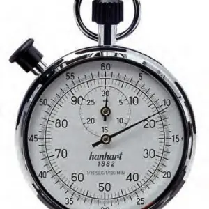 Cronômetro Tradicional Analógico de 2 Coroas - 122.0301-00 - HANHART