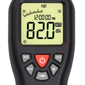 Decibelímetro Gráfico 30 a 130dB Curva A e C 31