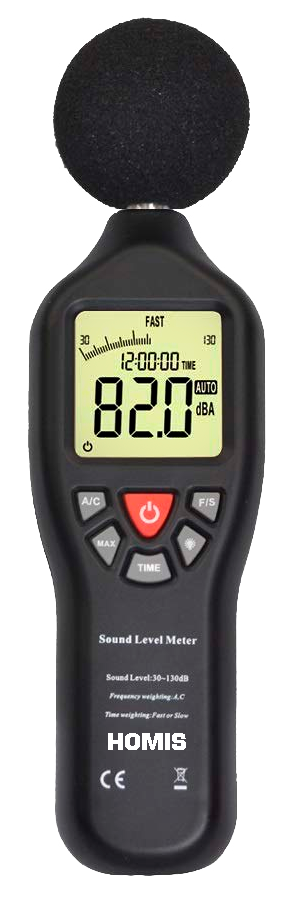 Decibelímetro Gráfico 30 a 130dB Curva A e C 31