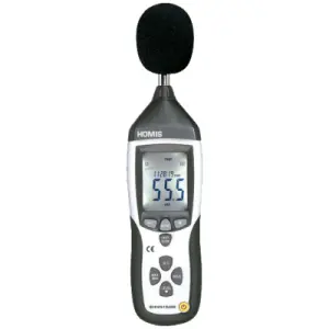 Decibelímetro Digital Ponderação A e C - Classe 2 - HDE-408A - HOMIS