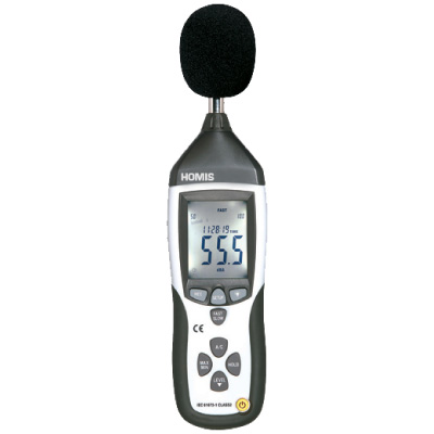 Decibelímetro Digital Ponderação A e C - Classe 2 - HDE-408A - HOMIS