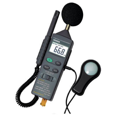 Decibelímetro Multifunções - 4 em 1 - DataHold - HMM-425A - HOMIS