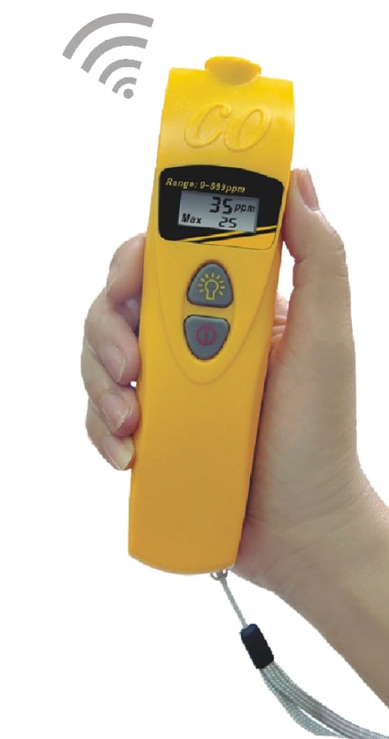 Detector de Monóxido de Carbono Portátil - 1331 - HOMIS