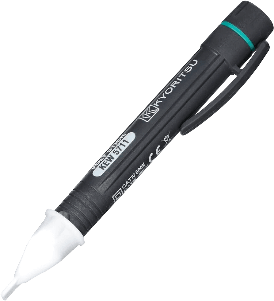 Detector de Tensão 1000V AC CAT IV 600V C/Lanterna - KYORITSU 5711 - H104-916 HOMIS