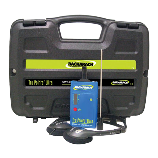 Detector de Vazamento Ultrassônico com Protetor de Ouvido e Soundblaster - TRU POINT HD 28-8011 - BACHARACH