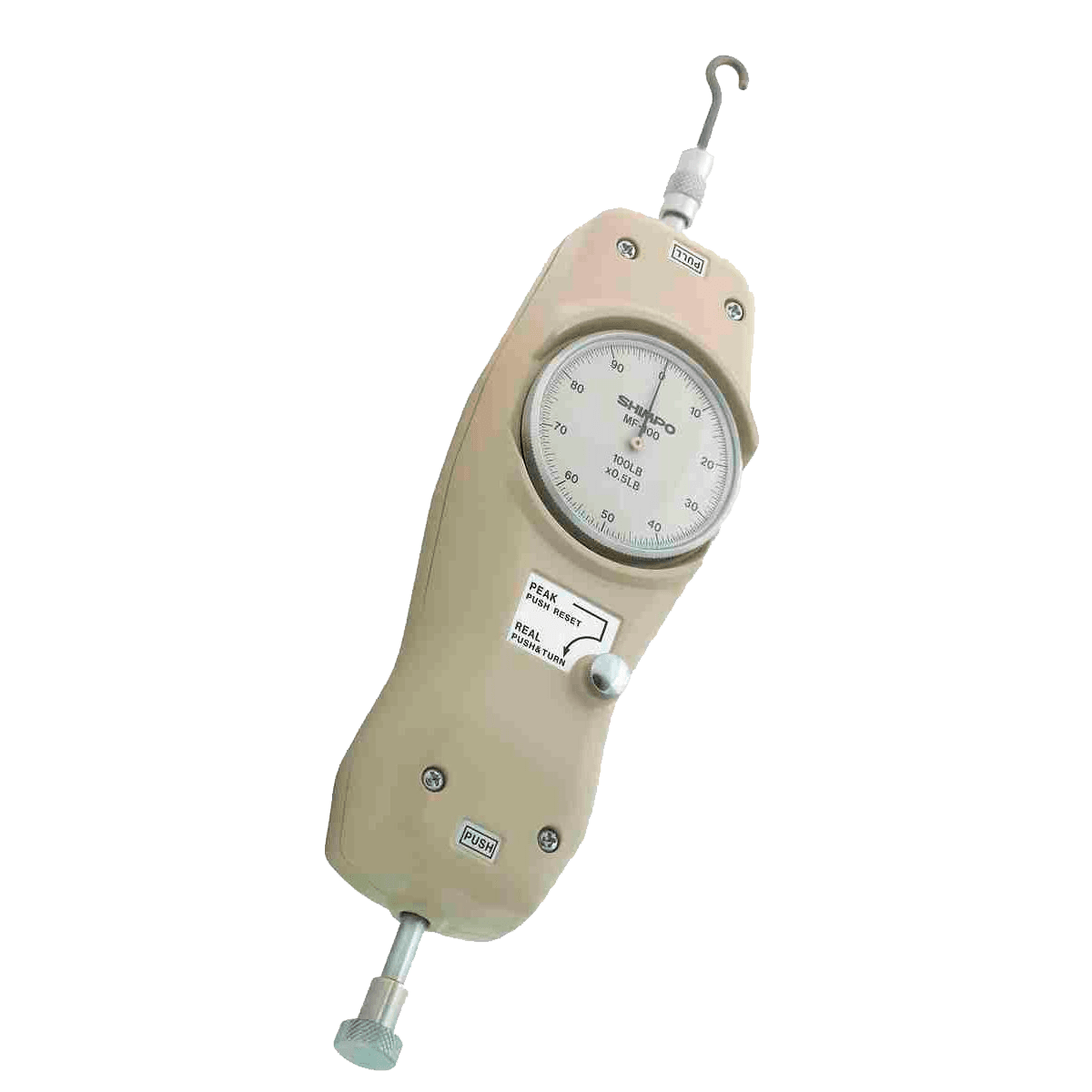 Dinamômetro Analógico de Tração e Compressão 30kg - MF-30kg - H330-009 - SHIMPO