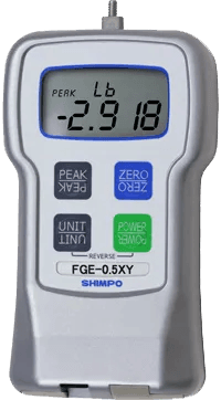Dinamômetro de Tração e Compressão Digital de Alta Precisão 20kg - FGE-50XY - H330-020 - SHIMPO