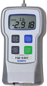 Dinamômetro de Tração e Compressão Digital de Alta Precisão 2kg - FGE-5XY - H330-041 - SHIMPO