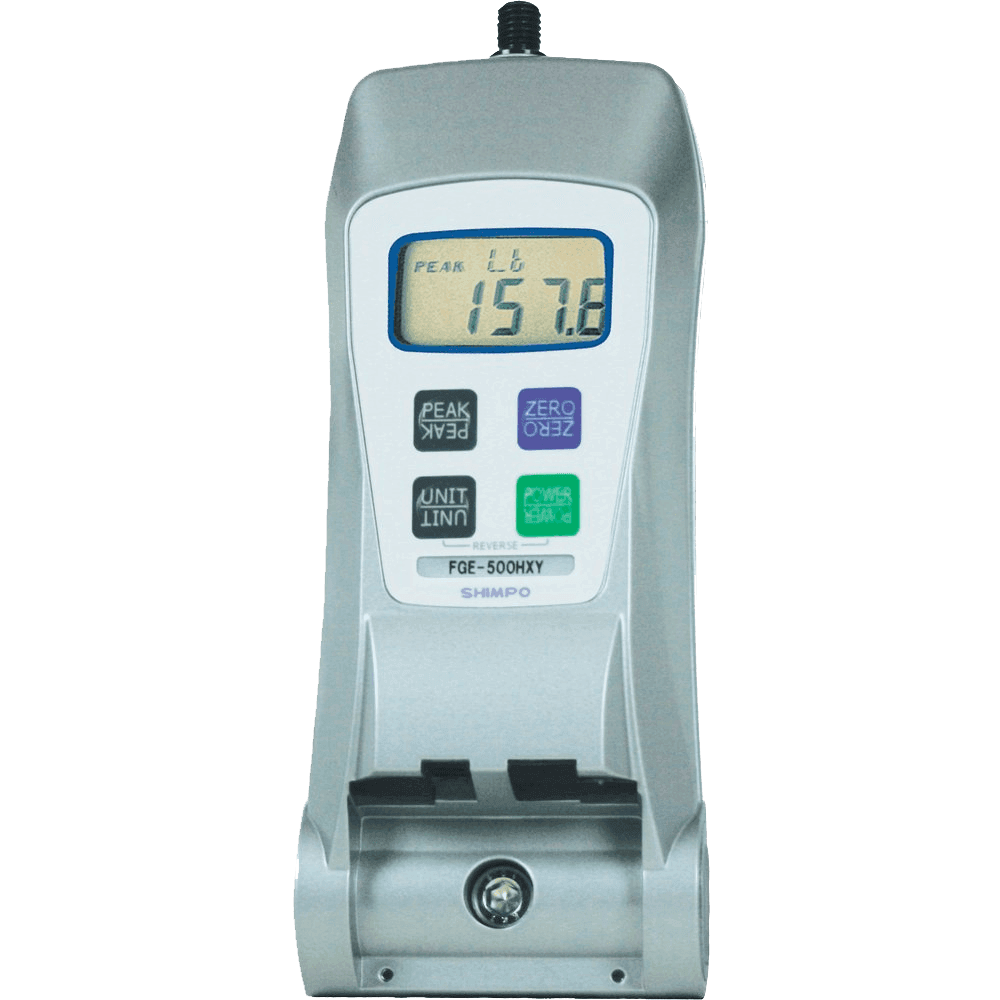 Dinamômetro de Tração e Compressão Digital de Alta Qualidade 250kg - FGE-500HXY - H330-160 - SHIMPO