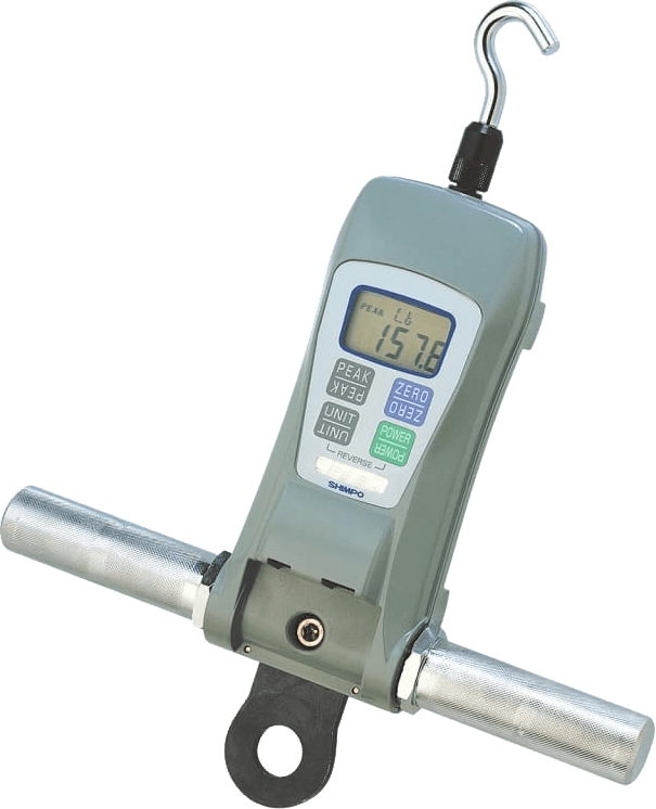 Dinamômetro de Tração e Compressão Digital de Alta Qualidade 250kg - FGE-500HXY - H330-160 - SHIMPO