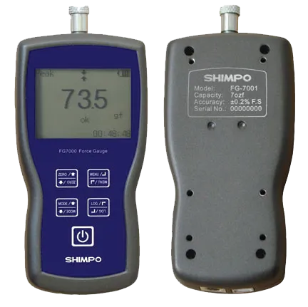 Dinamômetro Digital de Tração e Compressão de Altíssima Qualidade 500g - FG-7002 - H330-220 - SHIMPO