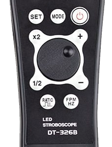Estroboscópio Portátil e Leve de Alta Potência com Lâmpadas LED DT-326B