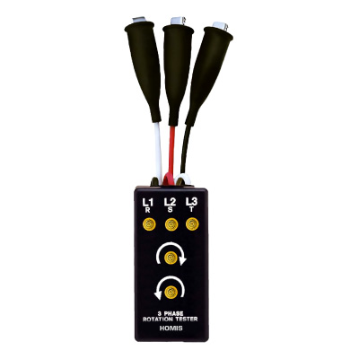 FASÍMETRO COM SEQUÊNCIA DE FASE  ATÉ 660V AC - HFA-66 - HOMIS