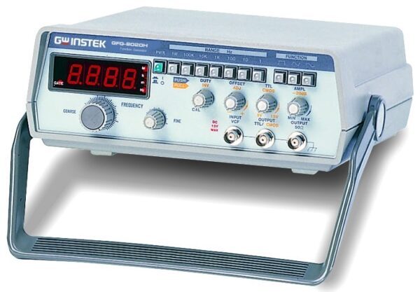 GERADOR DE FUNÇÕES DIGITAL DE BANCADA - GFG-8020H - GW INSTEK