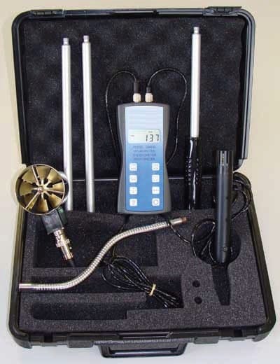 HIGRO TERMO ANEMÔMETRO DIGITAL PORTÁTIL - PCE-430 - HOMIS