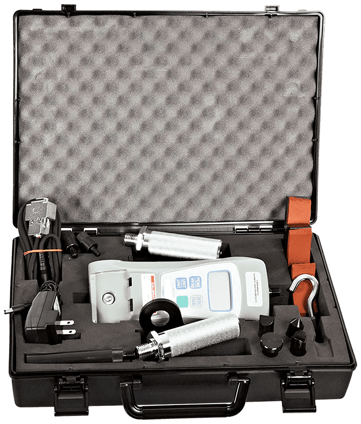 KIT DE FISIOTERAPIA E ERGONOMIA COM DINAMÔMETRO DE TRAÇÃO E COMPRESSÃO DE 50kg - FGE-PT100 - H330-348 - SHIMPO