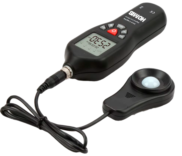 Luxímetro Digital 200.000 Gráfico USB Datalogger - HOMIS 107D - H307-008