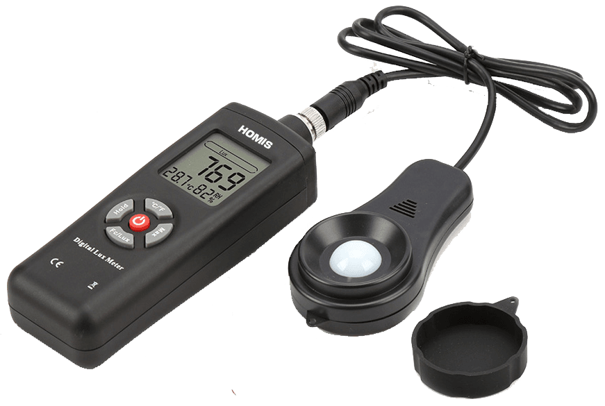 Luxímetro Digital 200.000 Lux  - HOMIS 109D - H307-010