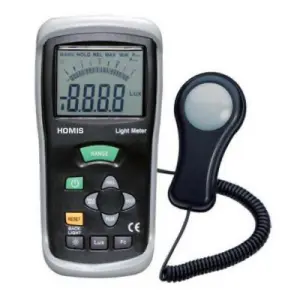 Luxímetro Digital - 400.000 LUX/VELA - Datahold - HLU-471A - HOMIS