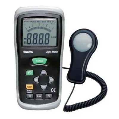 Luxímetro Digital - 400.000 LUX/VELA - Datahold - HLU-471A - HOMIS
