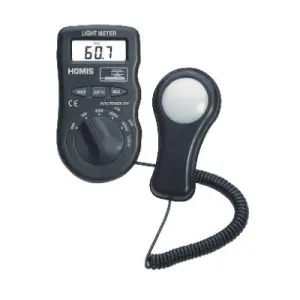 Luxímetro Digital - 50.000 LUX/fc - Datahold - HLU-274 - HOMIS