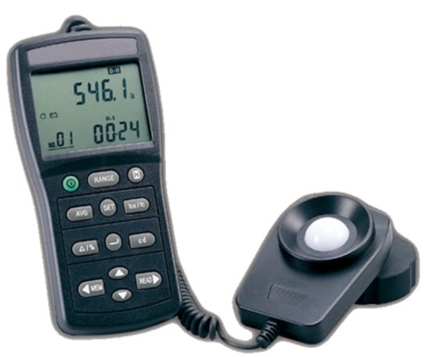 Luxímetro Digital - 999.9900 Lux Integral Média Classe II RS-232 - HLU-259 - HOMIS