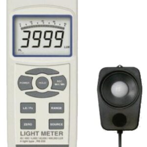 Luxímetro Digital Portátil 400000 LUX - 133 - HOMIS