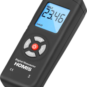 Manômetro Pressão Diferencial 10psi 11 Parâmetros - HOMIS 112D - H307-013