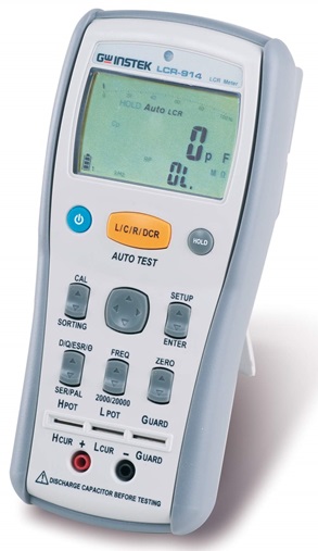 MEDIDOR DE CIRCUITOS LCR PORTÁTIL (1KHZ) - LCR-914 - GW INSTEK