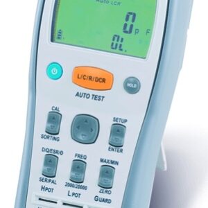 Medidor de Circuitos LCR Portátil (100KHZ) - LCR-916 - GW INSTEK