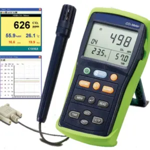 Medidor de CO2 Digital Portátil - 181 - HOMIS