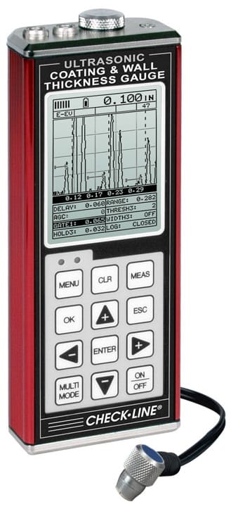 Medidor de Espessura de Camada Digital - TI-CMXDPL - CHECK LINE