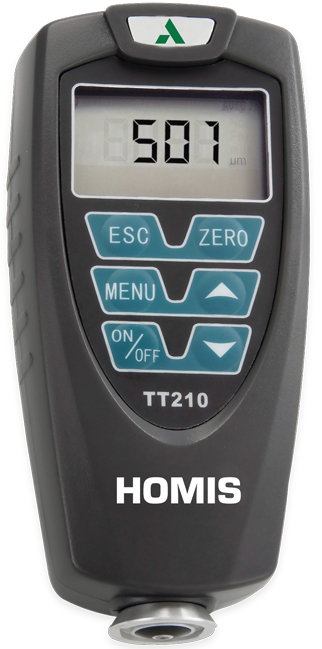 Medidor de Espessura de Camada HOMIS - TT-210 - TIME - Base Ferrosa e Não Ferrosa H138-037